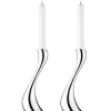 Marie Dumas Georg Jensen Cobra Large Candle Holder Set