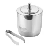 Marie Dumas Georg Jensen Manhattan Ice Bucket with Tongs