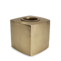 Marie Dumas Gold Brass Tissue Box Holder
