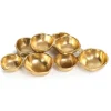 Marie Dumas Gold Cluster of Eight Serving Bowls