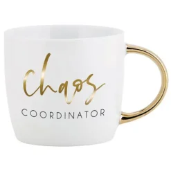 Marie Dumas Gold Handle Mug - Chaos