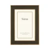Marie Dumas Gold Lizard Brown 5x7 Frame