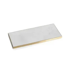 Marie Dumas Gold Marble Vanity Tray