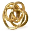 Marie Dumas Gold Metal Sculpture