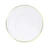 Marie Dumas Gold Rim Charger