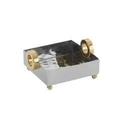 Marie Dumas Gold Ring Cocktail Napkin Holder