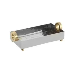 Marie Dumas Gold Ring Guest Towel Holder