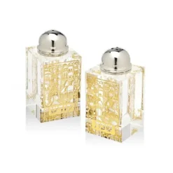 Marie Dumas Gold Sabbath Salt and Pepper Set