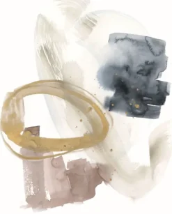 Marie Dumas Golden Abstract I