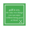 Marie Dumas Golf And Sex Cocktail Napkins