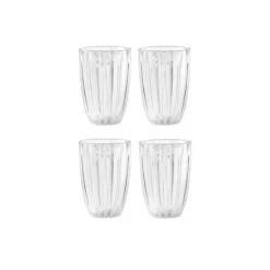 Marie Dumas Guzzini Mother of Pearl Glasses - Set of 4