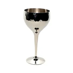Marie Dumas Hammered Brass Kiddush Cup