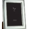 Marie Dumas Hammered 8x10 Silver Frame with Fold