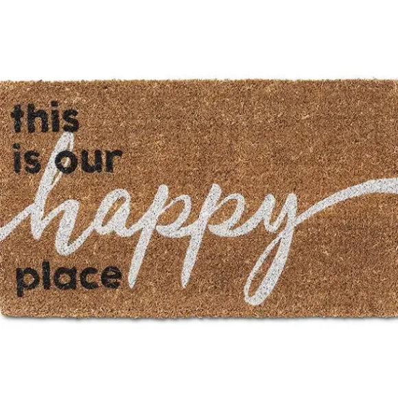 Marie Dumas Happy Place Doormat