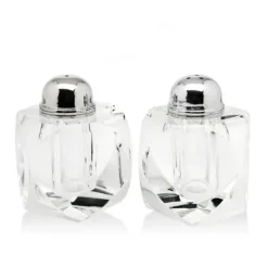 Marie Dumas Heart Cut Glass Salt & Pepper