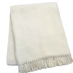 Marie Dumas Herringbone Plush Throw