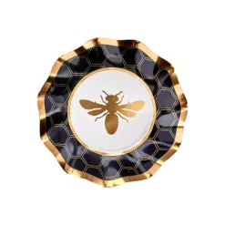 Marie Dumas Honeybee Wavy Appetizer Bowls