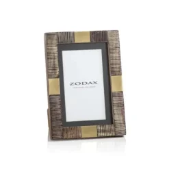 Marie Dumas Horn & Brass Accents 4x6 Frame
