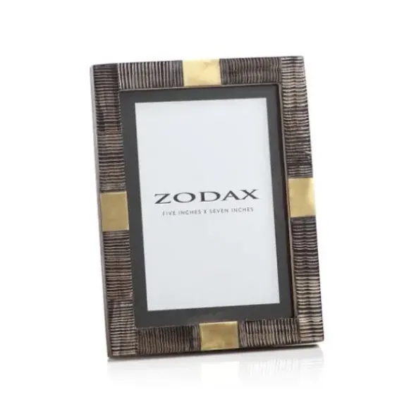 Marie Dumas Horn & Brass Accents 5x7 Frame
