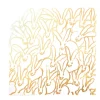 Marie Dumas Hunt Slonem Gold Rabbit Run Placemat