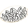 Marie Dumas Hunt Slonem Rabbit Run Serving Platter