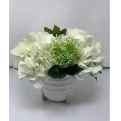 Marie Dumas Hydrangea White & Green Arrangement