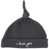 Marie Dumas I Love You Knotted Baby hat