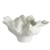 Marie Dumas Ivory Glazed Small Sculpted Bowl