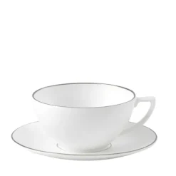 Marie Dumas Jasper Conran Platinum Teacup & Saucer