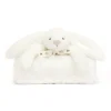 Marie Dumas Jellycat Luna Luxe Bunny Blankie