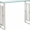 Marie Dumas Jenna Silver Console Table