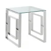 Marie Dumas Jenna Silver End Table