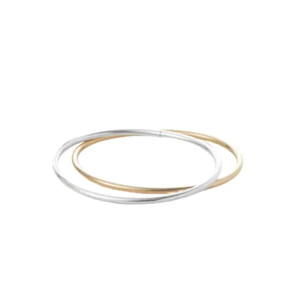 Marie Dumas Jenny Bird Dane Two Tone Set of Two Bangles