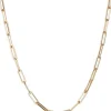 Marie Dumas Jenny Bird Gold Andi Slim Necklace