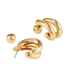 Marie Dumas Jenny Bird Gold Florence Earrings
