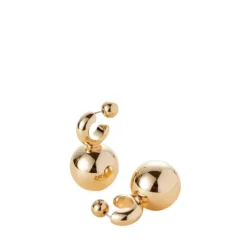 Marie Dumas Jenny Bird Gold Lyra Earrings