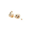 Marie Dumas Jenny Bird Nouveaux Puff Gold Earrings
