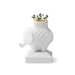 Marie Dumas Jonathan Adler Elephant White Match Strike