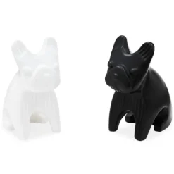 Marie Dumas Jonathan Adler French Bulldog Salt and Pepper