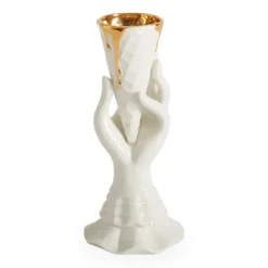 Marie Dumas Jonathan Adler I-Scream Gilded Vase