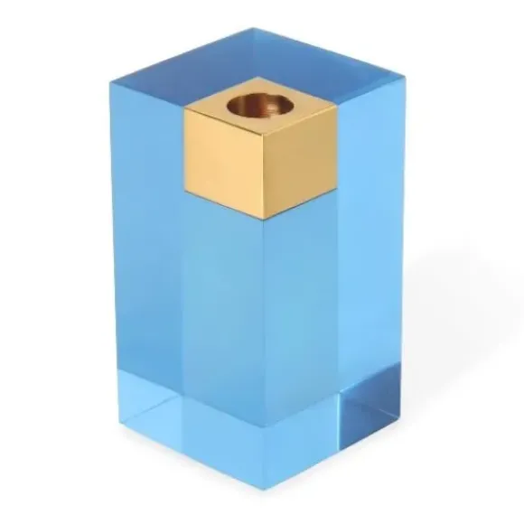 Marie Dumas Jonathan Adler Large Monte Carlo Candle Holder - Blue