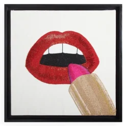 Marie Dumas Jonathan Adler Lipstick Wall Art