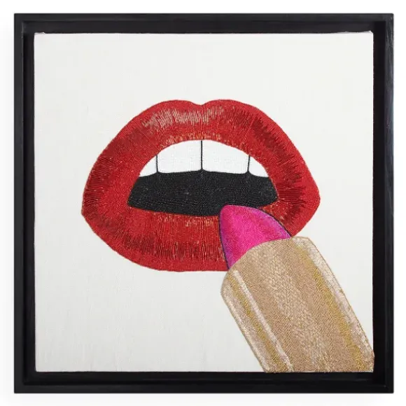 Marie Dumas Jonathan Adler Lipstick Wall Art