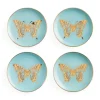 Marie Dumas Jonathan Adler Mariposa Set of 4 Coasters
