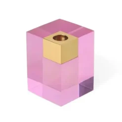 Marie Dumas Jonathan Adler Medium Monte Carlo Candle Holder - Pink