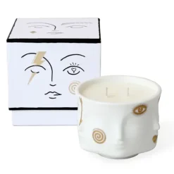 Marie Dumas Jonathan Adler Muse Gilded Candle