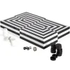 Marie Dumas Jonathan Adler Op Art Backgammon Set