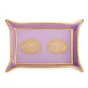 Marie Dumas Jonathan Adler Purple Eyes Valet Tray