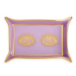 Marie Dumas Jonathan Adler Purple Eyes Valet Tray