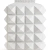 Marie Dumas Jonathan Adler White Charade Studded Vase